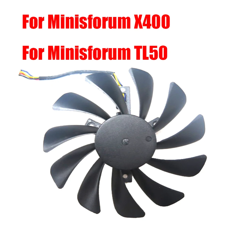 Výmena Mini PC ventilátora pre minisforum TL50 x400 DC5V 4PIN NOVINKA