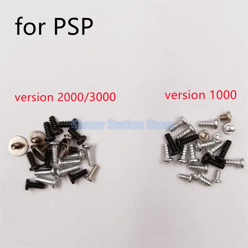 Výmena nových skrutiek 1set pre PSP1000 PSP2000 PSP3000 pre PSP 1000 PSP 2000 PSP 3000