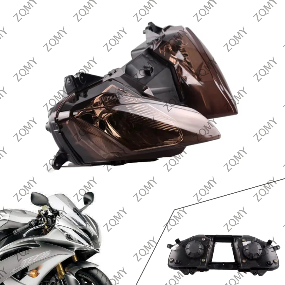 Výmena osvetlenia predného svetlometu pre motocykel pre Yamaha YZF R6 600 2008 2009 YZF-R6