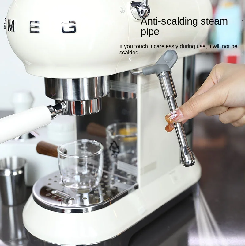 Výmena parnej trysky na kávu, pre SMEG ECF01 304 z nehrdzavejúcej ocele Steam Wand Coffee príslušenstvo