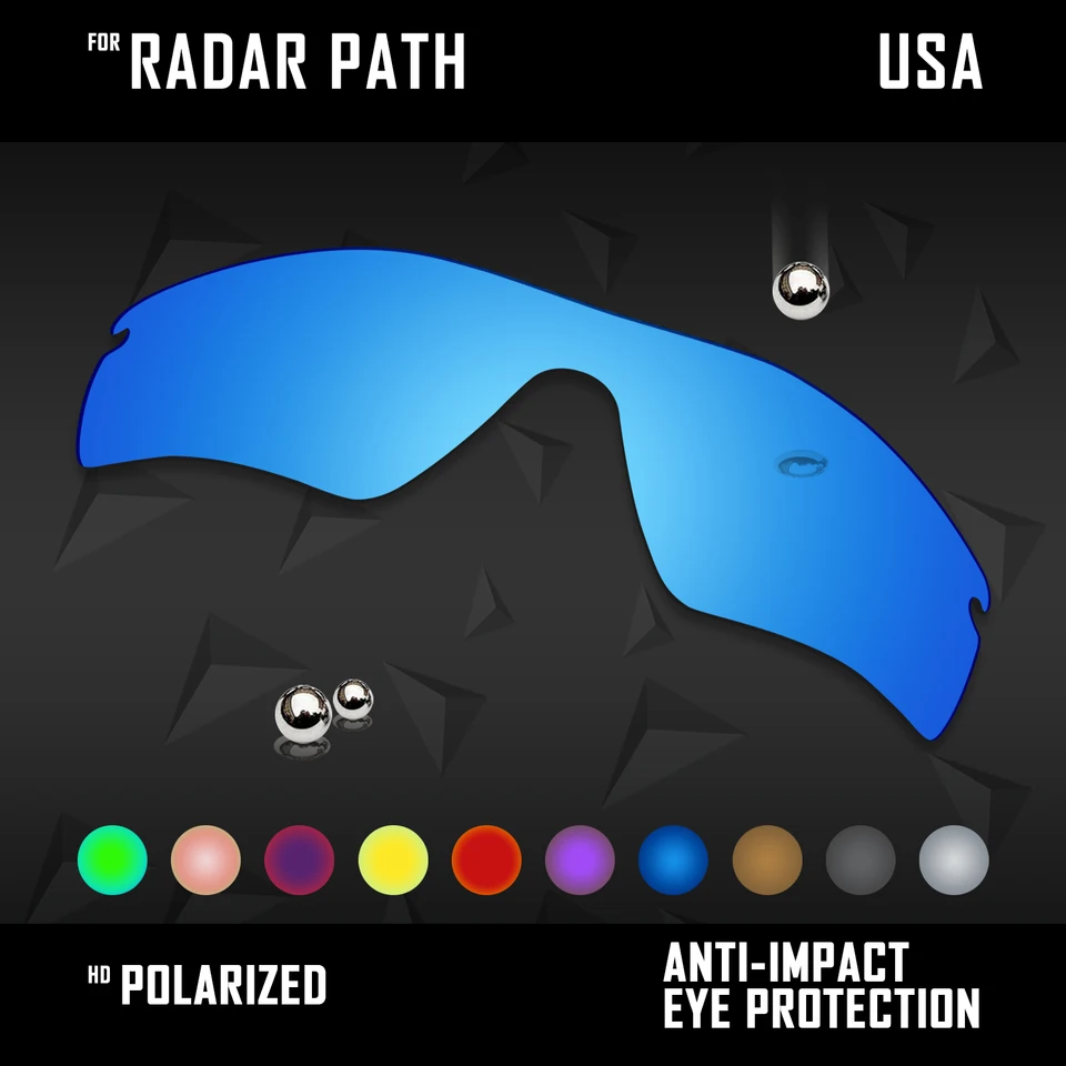 Výmena polarizovaných šošoviek Oowlit pre slnečné okuliare Oakley Radar Path