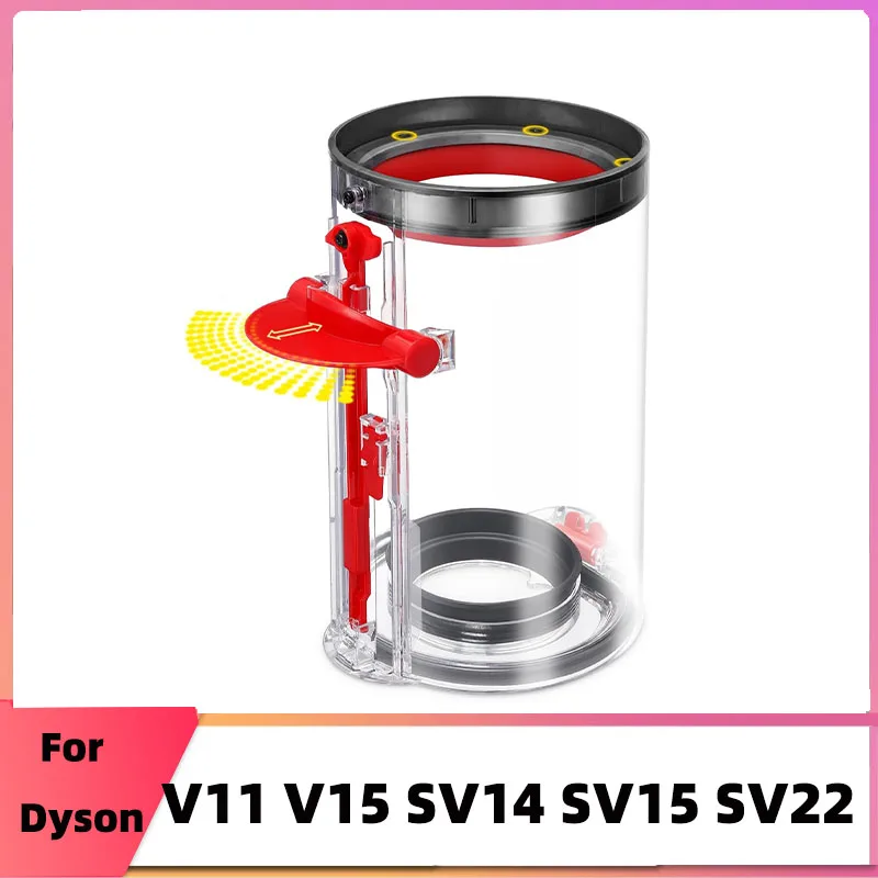 Výmena prachového zásobníka za dyson V11 V15 SV14 SV15 SV22 Vákuový kanister pre veľkú časť č. 970050-01