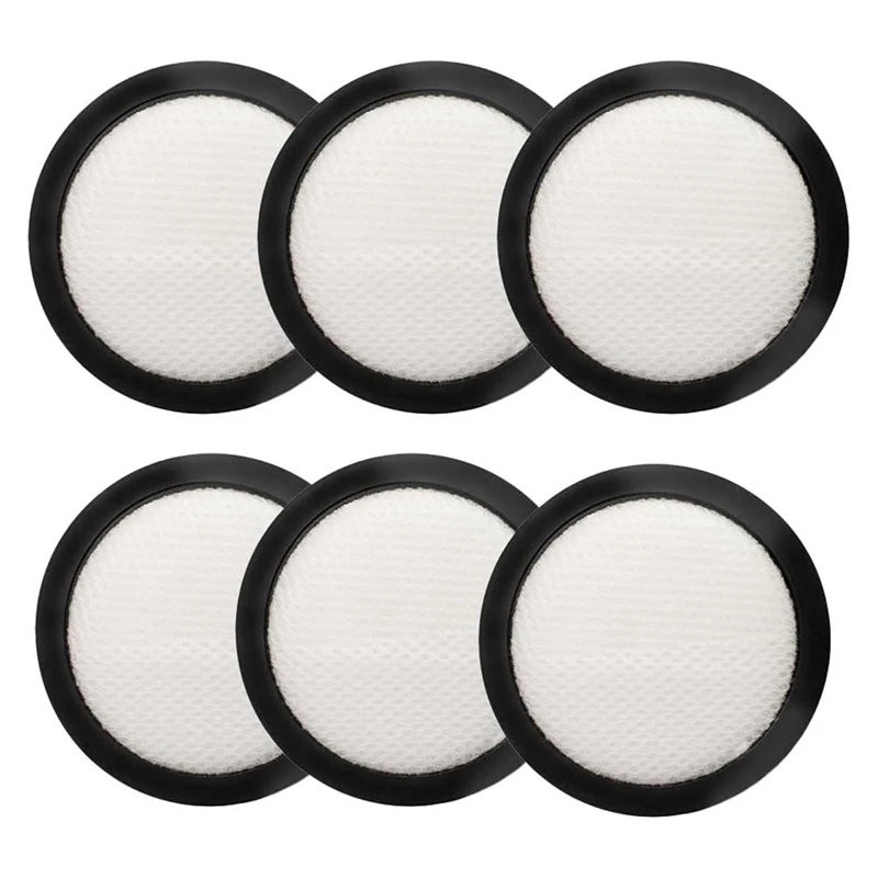 Výmena vákuového filtra 6pc, vákuový filter náhradné plachty pre I5 ​​Cornova vákuový čistič, pre bezdrôtový vysávač V70