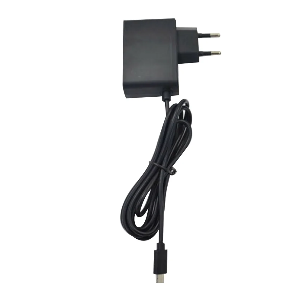 Výmena za prepínač Nintend 5v-2.4a AC Adapter Base nabíjačku nabíjacieho nabíjacieho nabíjacieho adaptéra v USA zástrčka a zástrčka EÚ