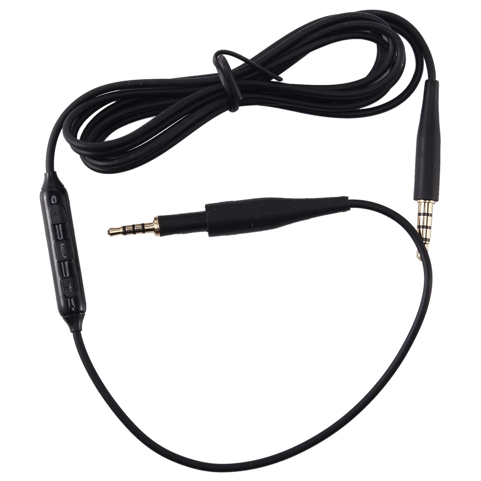 Výmena zvukového kábla kábla s ovládaním objemu mikrofónu pre AKG K430 K450 K451 K452 Q460 K480 JBL J55 J88 Slúchadlá Čierne