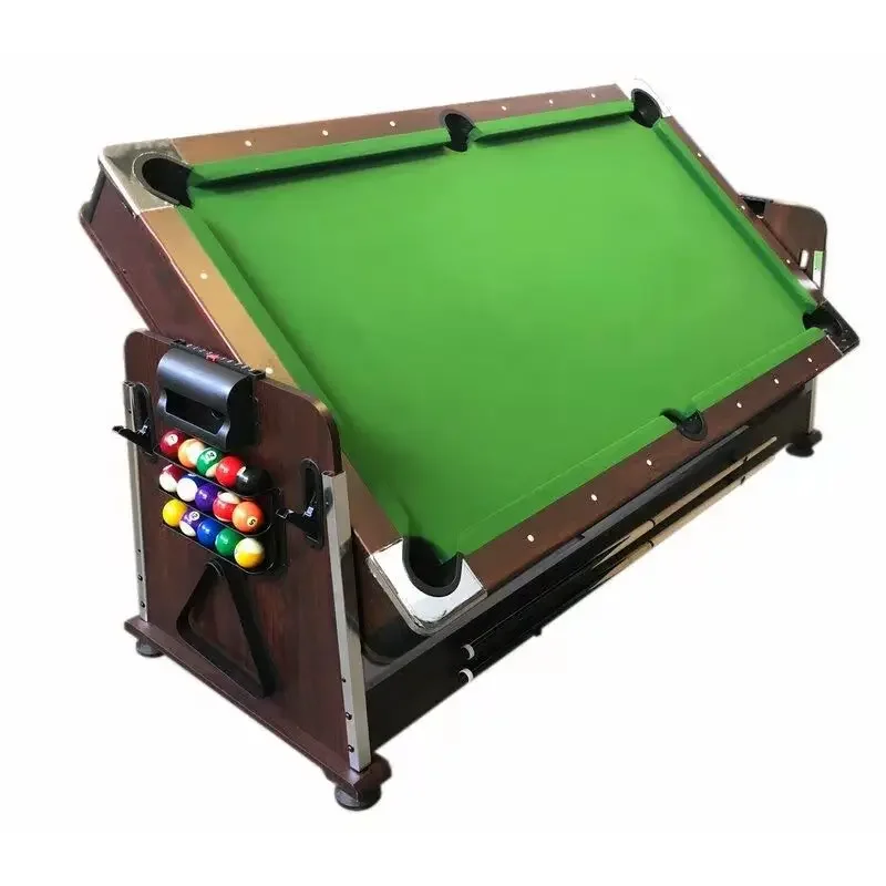Výroba moderného revolvingu 4 z 1 viacerých hier biliardový biliardový stolík Air Hockey Tard Top