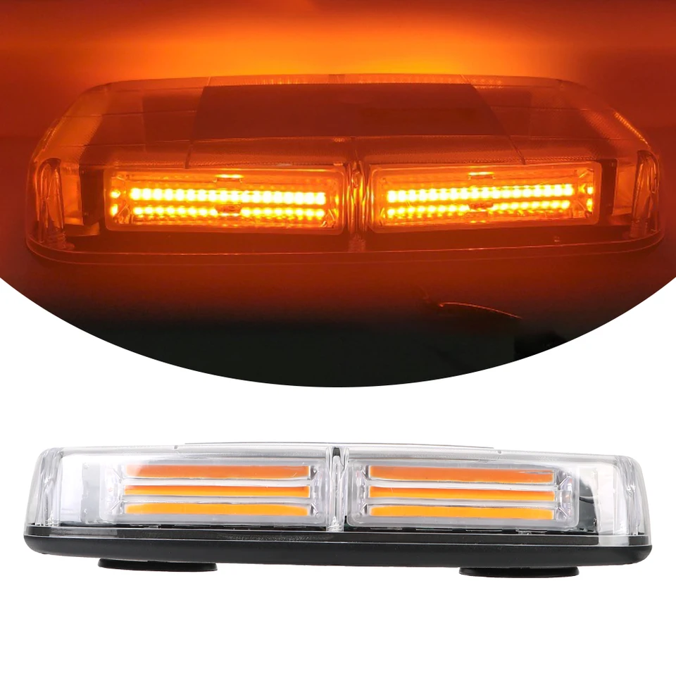 Výstražné svetlá Car Strobe Police Blikajúca 24V 12V DRL LED COB Stropná lampa núdzová signálna lampa Strecha Strecha Blinker Beacon