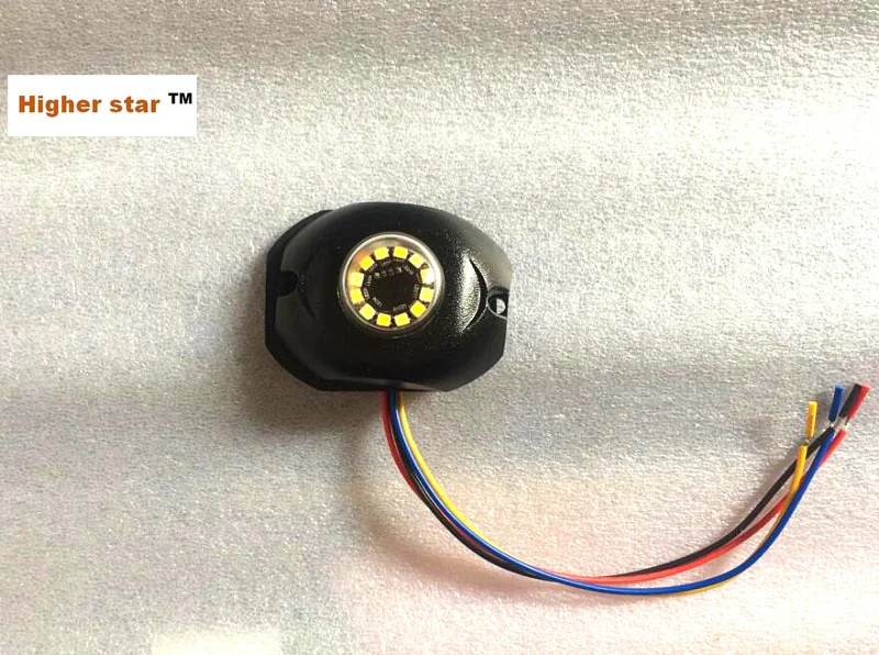 Výstražné svetlá LED LED LED LED, 12LED*3W, Núdzové svetlo kamiónu, Signálne svetlo lietadla, červená/modrá/jantárová/biela/zelená/fialová