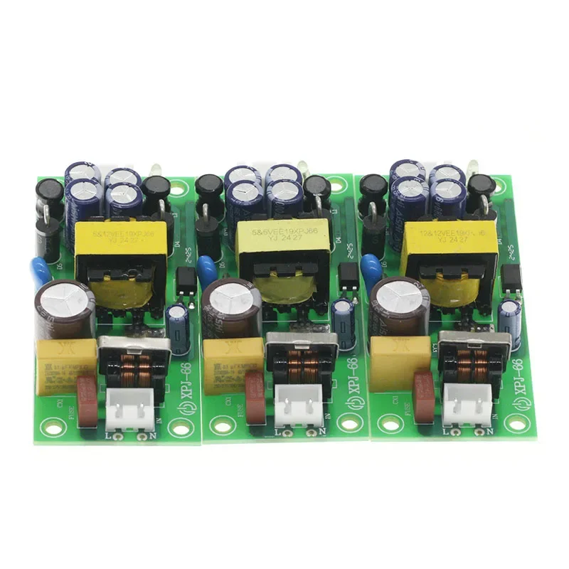 Výstup s dvojitým napätím 5+5V prepínač napájania 5+12V Holová doska 12+12 V Modul transformátora zvukového ovládača zosilňovača