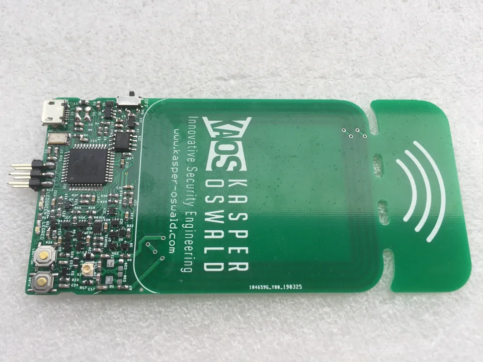 Vývojová doska Chameleon Mini-RevG/NFC Analógová karta Vývojová doska/Vývojová rada mikrokontrolérov AVR