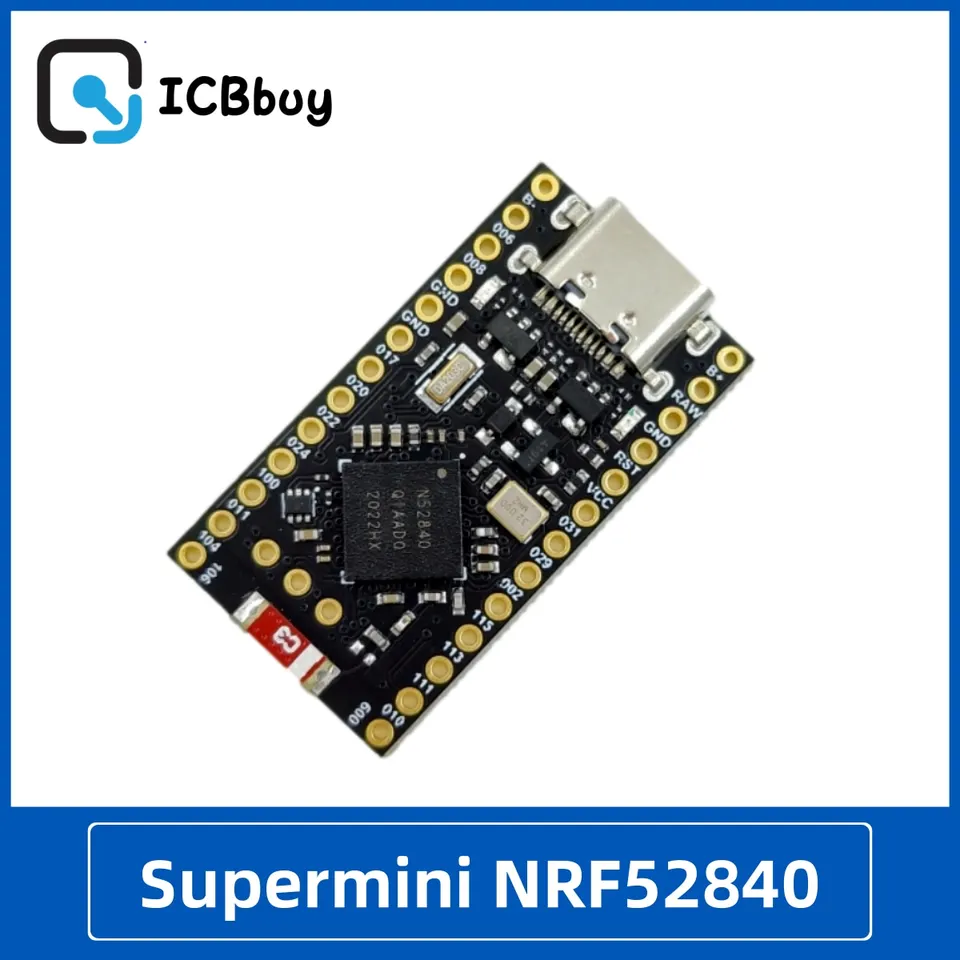 Vývojová doska SuperMini NRF52840 Kompatibilná s NICE! Nano V2.0 Bluetooth Management