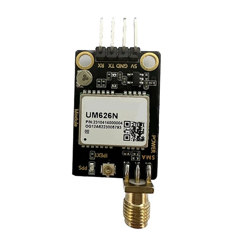 Vývojová doska UM626N Dualfrekvencia Multi-systémový centimeter na úrovni RTK GNSS modul L1+L5 Základná stanica 10 Hz výstup