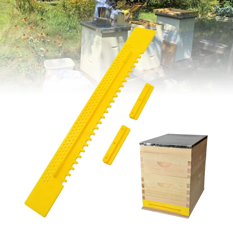 Včelárske včelárske včelárstvo Odstráňte vstupné úľové brány na úľ na úľa úľa pre Dadant Beehive 10 -12 Frame vchod včely