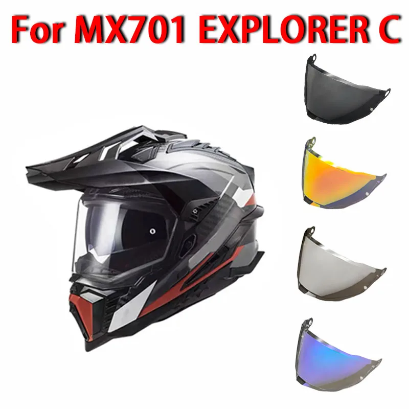 Vŕta prilby MX701 pre LS2 Explorer Rally Off-Road Motocykle MX701 HelMets