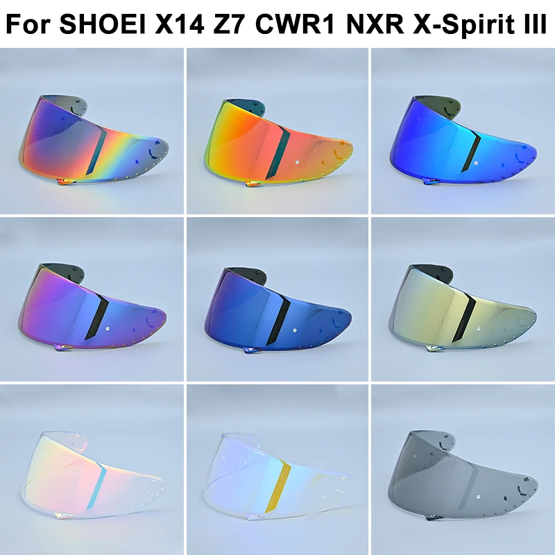 Vŕta prilby pre motocyklové prilby Shoei X14 Z7 CWR1 RF1200 X-DIPIRIT 3 NXR Helma LENS HELME MOTORYCLE Príslušenstvo
