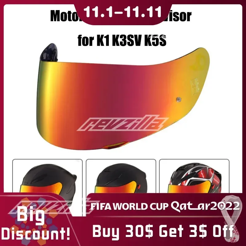 Vŕčový štít prilby K5 pre K3SV K1 K5 K5S Vysoko pevnosť Slnečný krém Kapacete CAPACETION UV OBCHOD