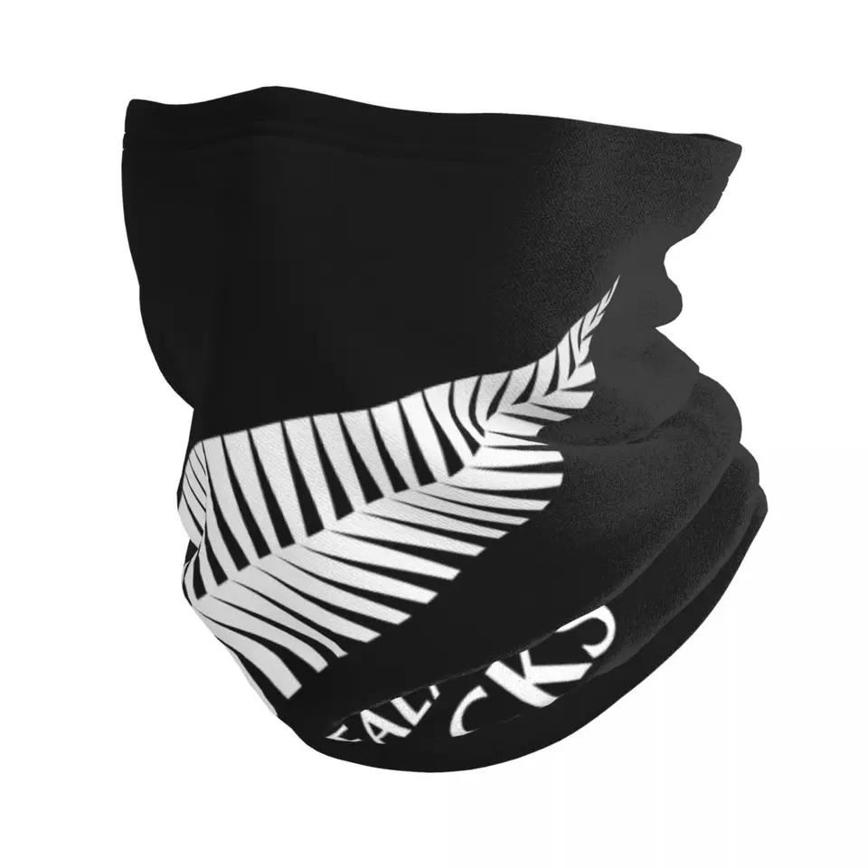 Všetci čierni ragby motocykel bicykel bicykel outdoor Mask Bandana Brck Warper Charf