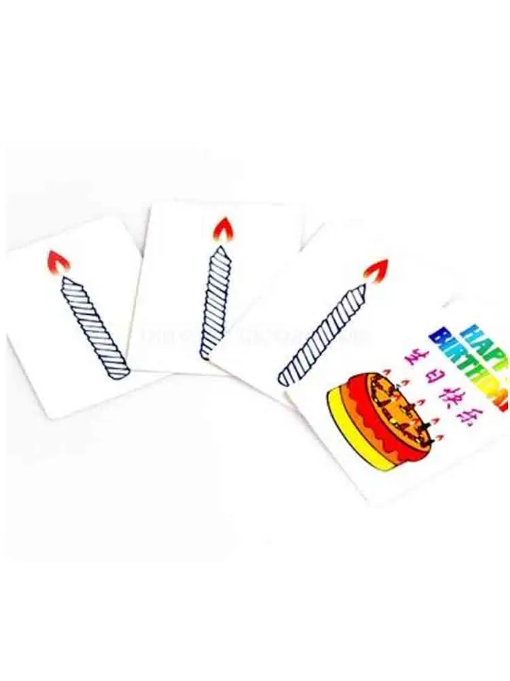 Všetko najlepšie k narodeninám skupiny kariet Magic Trick Magic Cards, detská mágia, darček pre deti