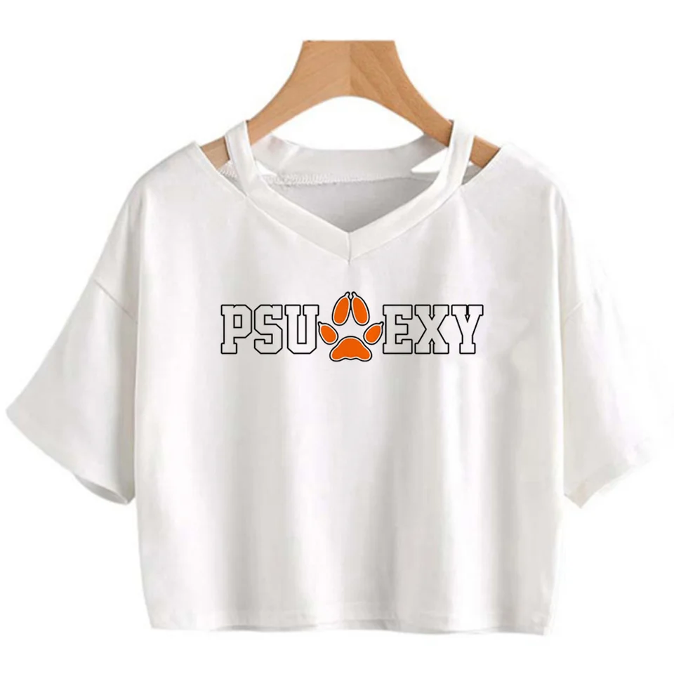 Všetko pre hry Palmetto State Foxes estetika 90. rokov Cyber ​​Y2K Crop Top Girl Cute Estetic Manga Harajuku orezané oblečenie