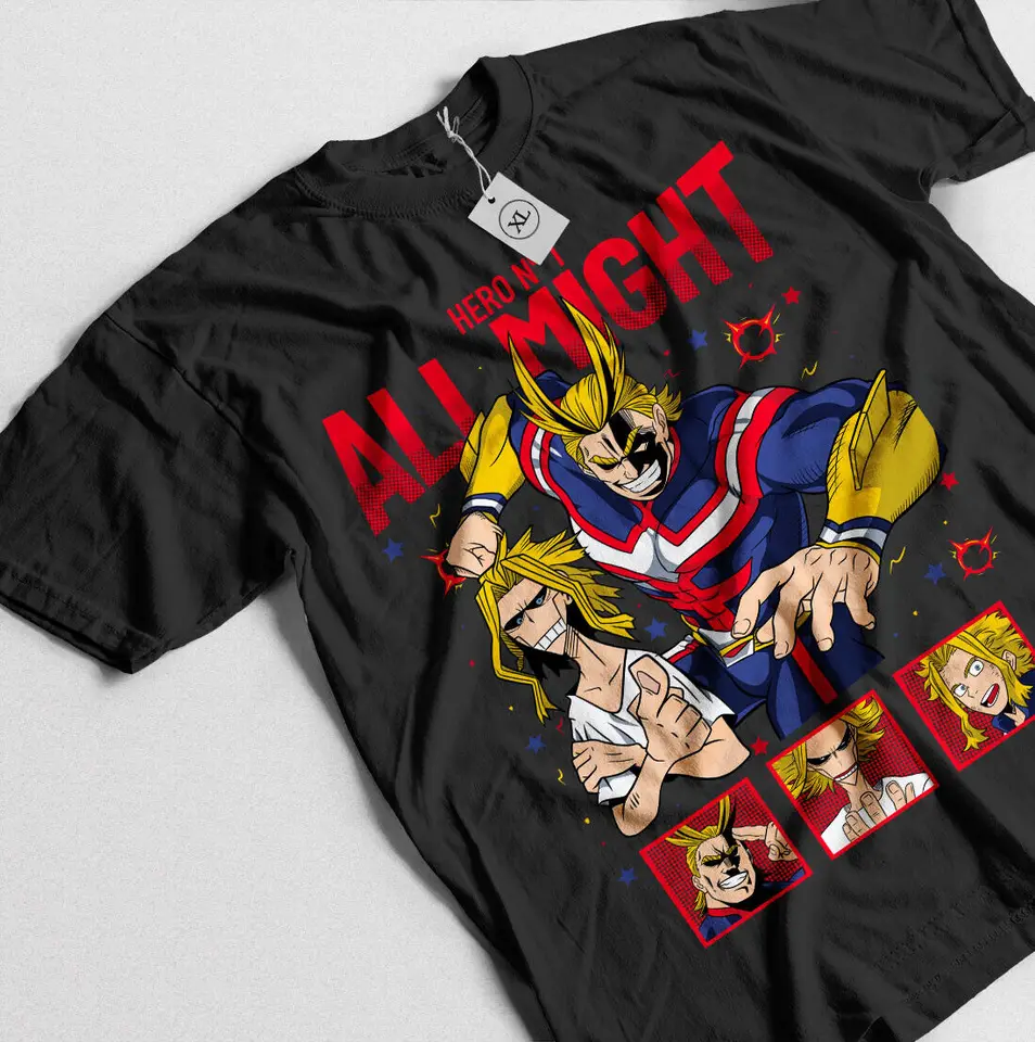 Všetky by mohli tričko Hawks Academia Boku Armor Strip Darčeková košeľa celá veľkosť