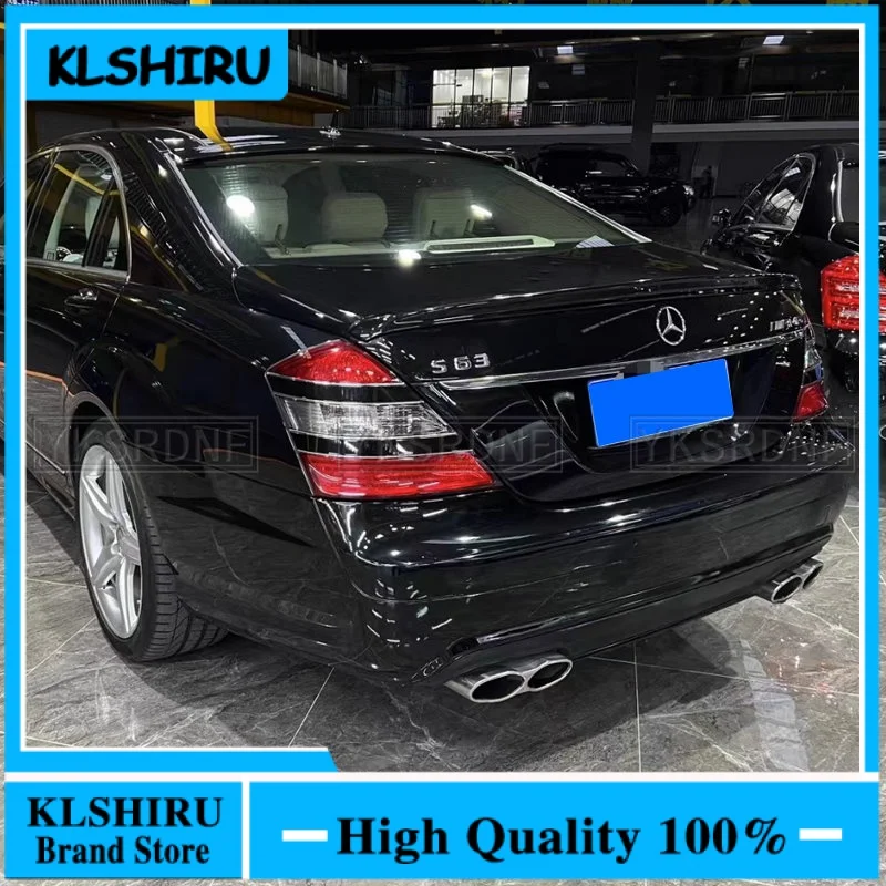 W221 Zadný kufrový spojler krídla Trunk Boot Cover pre Mercedes Benz S Class W221 S320 S400 S420 S450 S600 2006-2013 SPOILER