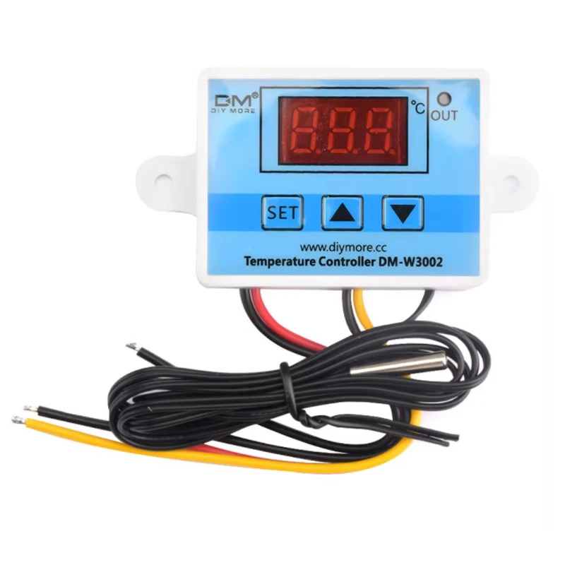 W3002 110V 220V LED Digitálne teplotné regulátor Termoregulátor Termoregulátor Senzor chladničky chladničku Voda Chladenie vody