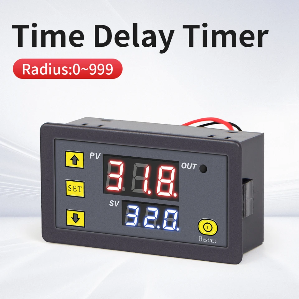 W3230 Digitálny regulátor teploty 12V 24V 220V Termostat regulátor zahrievacieho chladenia Termoregulátor
