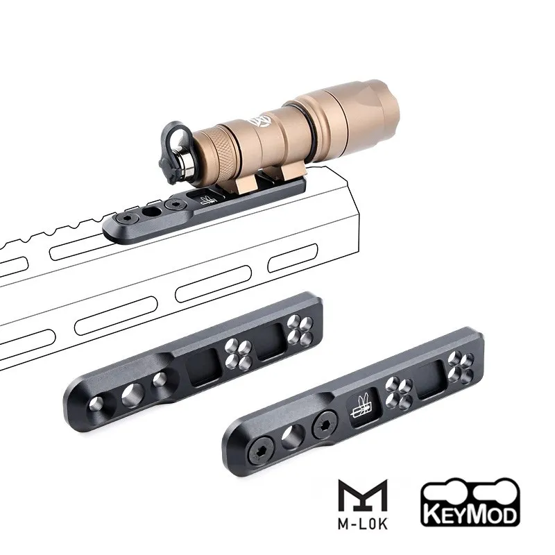 WADSN Tactical SURFIR M600 M300 Scout Light Thorntail2 Zbraňový držiak pre MLOK KEYMO Rail CNC CNC