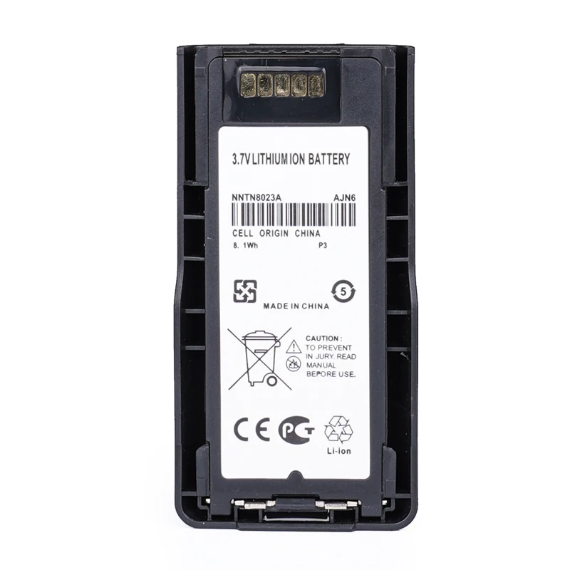 Walkie Talkie Battery, NNTN8023, použiteľná pre Motorola MTP3150, MTP3100, 3200, MTP3250, Two Way Radio, Accessories