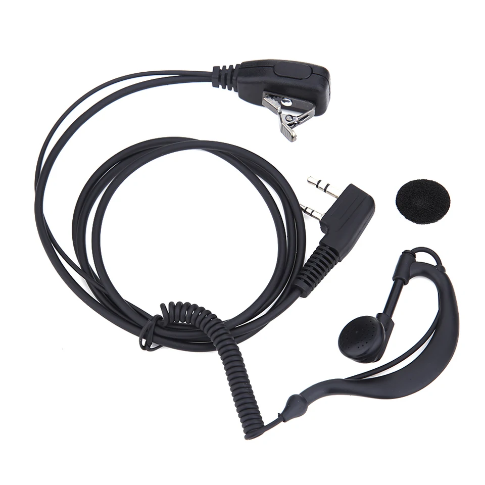 Walkie Talkie Headsets 2 PIN SECKIECK HEADSET PTT MIC pre Baofeng 480 490 320 V6 V7 V8 658 520 530 999 888 777 666S 777S 888S