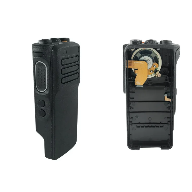 Walkie Talkie náhradná rekonštrukcia bývania predné puzdro s reproduktorom pre Motorola DP4400E XPR7350E DGP5050E XIR P8600I GP328D+ Radio Radio