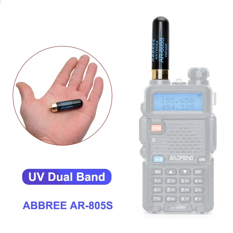 Walkie Talkie Radio Professional Communications Anténa s dlhým dosahom zosilňovača UHF/VHF Dual Band Signal Boost AR-805S pre baofeng