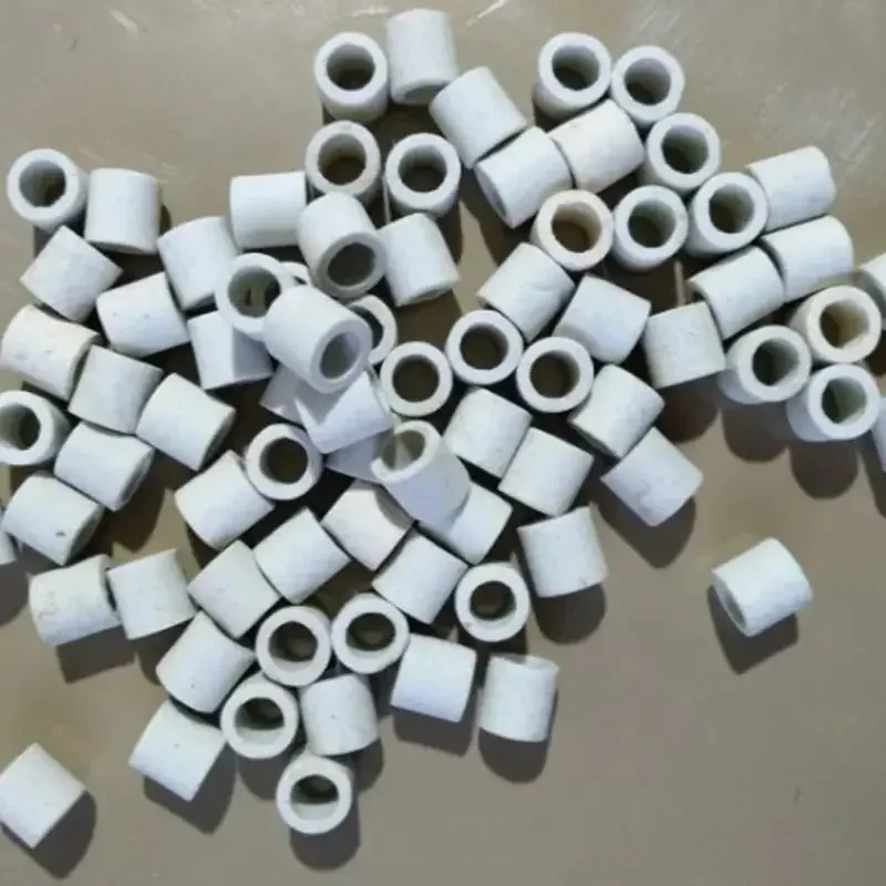 Wan 1/2/3/4/5/6 mm ID Vysokofrekvenčná porcelánová misa guľôčková trubica potrubie Keramické guľôčky Kálové závitové nádoby