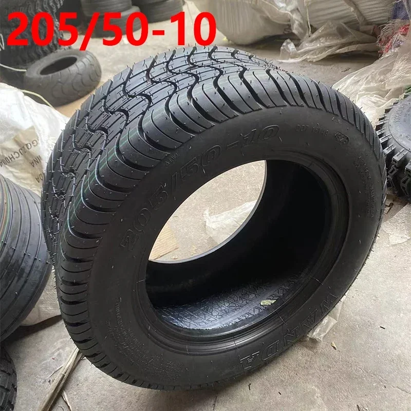 Wanda 205/50-10 predné alebo zadné 10inch 6pr elektrické skútrové vákuové pneumatiky pre Harley Chinese Bike