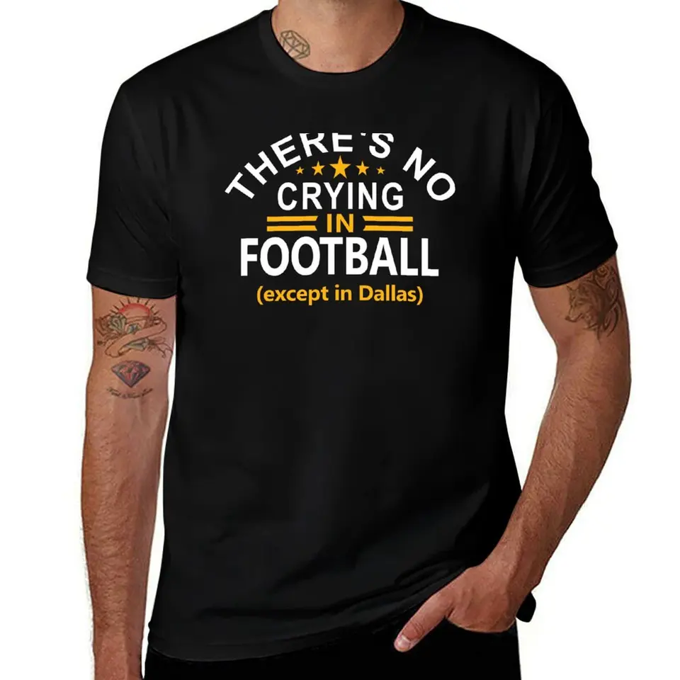 Washington Pro Football FURN THERES Žiadny plač vo futbalovom tričku Vintage roztomilé topy pánske veľké a vysoké tričká