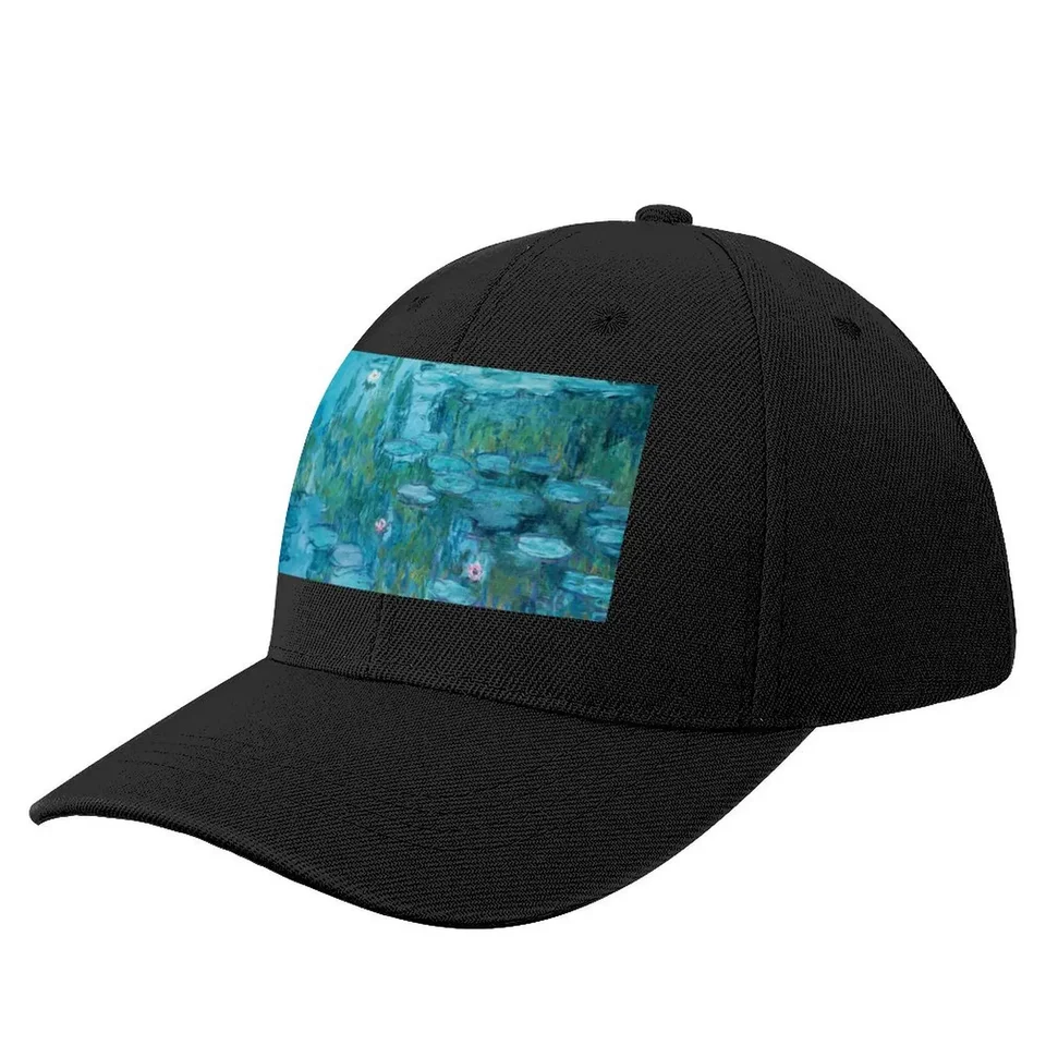 Water Lilies - Claude Monet Baseball Cap Cosplay luxusná značka kvapka
