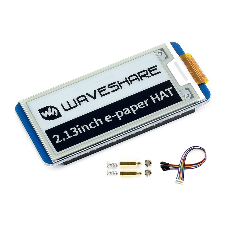 Waveshare 2.13inch e-clk displej klobúku, čierna, biela dvojfarebná 250x122 pixelovej obrazovky LCD LCD pre Raspberry Pi 4B/3B+/3B/2B/nula
