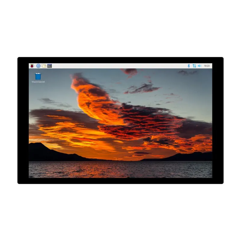 Waveshare 8/10,1-palcový prenosný 1280x800 IPS Monitor Monitor kapacitný dotykový displej pre Raspberry Pi, Windows, Android Plug and Play