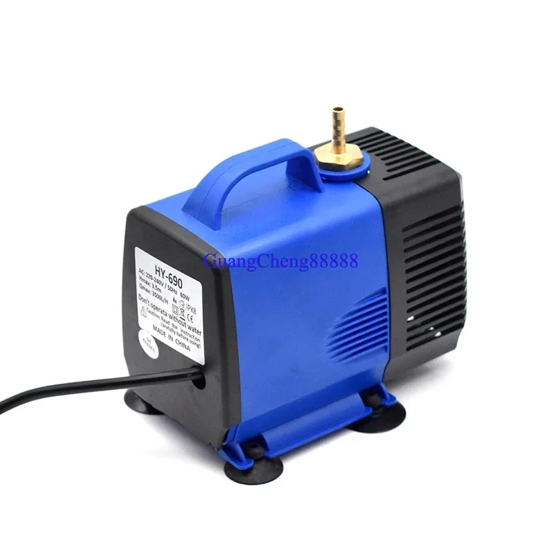 WaveTOPSIGN Multifunkcia ponorné vodné čerpadlo 80W 3,5 m 3500L/h IPX8 220V pre CO2 laserové gravírovacie strih