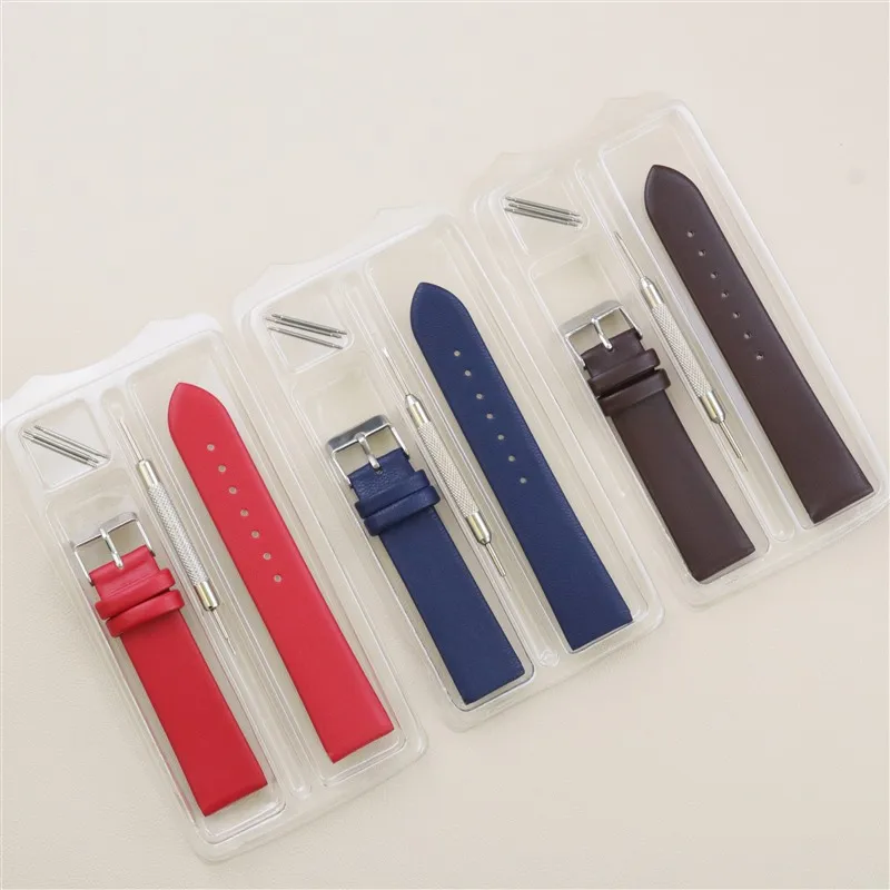 * Wearproof* Kožené hodinky STRAP Mäkké a odolné hodinky 8 mm 10 mm 14 mm 16 mm 18 mm 20 mm 22 mm 24 mm