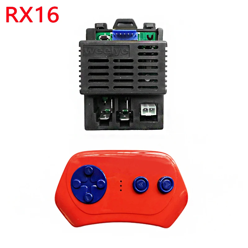 Weelye 6V RX16 Detské elektrické hračky prijímača diaľkového ovládača 2,4G Bluetooth RC Pán