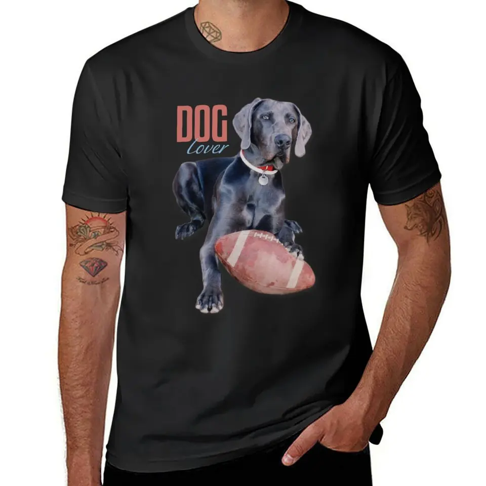 Weimaraner tričko hippie oblečenie anime pre chlapca plus veľkosť tops mužov oblečenie