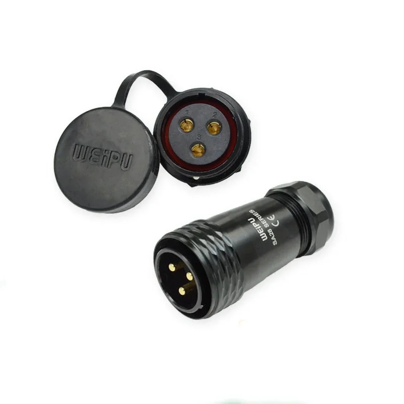 WEIPU SA20 SA2010 SA2012 2PIN 3PIN 4PIN 5PIN 6PIN 7PIN 9PIN 12 PIN M20 Elektrický konektor napájacieho signálneho adaptéra MONT