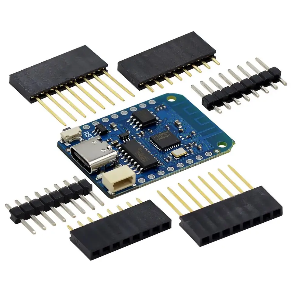 Wemos D1 Mini V4.0.0 Type-C USB WiFi Internet založených na doske ESP8266 4MB mikropython nodemcu Arduino kompatibilný