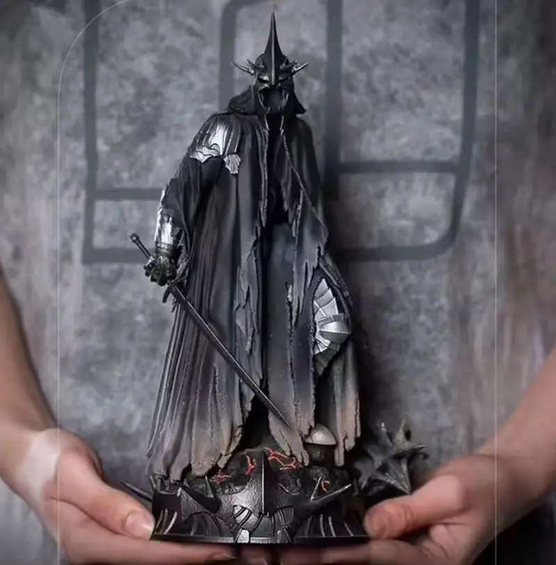 West Factory Ring Ring Spirit Angma Warlock King Gandalf Modo 26cm Akčná figúrka ruka Duchovia Model dekorácie Gift 202