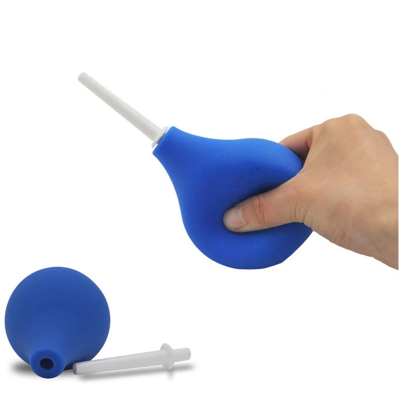 WETIPS Silikónová análna žiarovka Čistá klystýr čistiaceho prostriedku Anus Douche Prenosný Ducha Anal Wash Wash Wash Wash Family Envary Cleaning