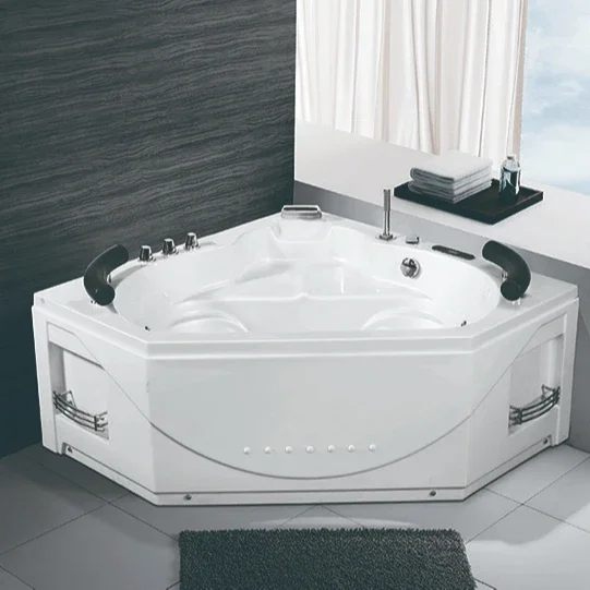 White 2 osoby Hydroterapia Počítačová masáž Vnútorná vírivá vani vírivka