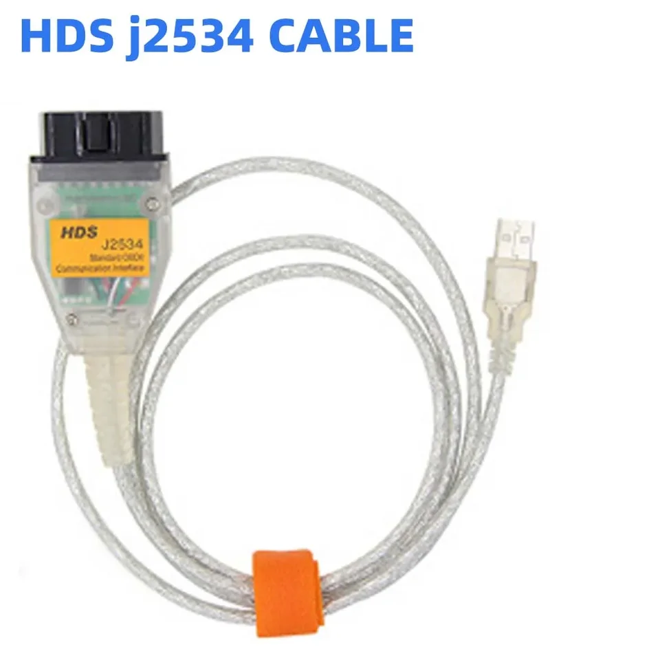 White HDS Diagnostický kábel Softvér V3.016 pre Honda HDS s dvojitým skenerom automobilov HDS Kód čítačky OBD2 Diagnostický nástroj