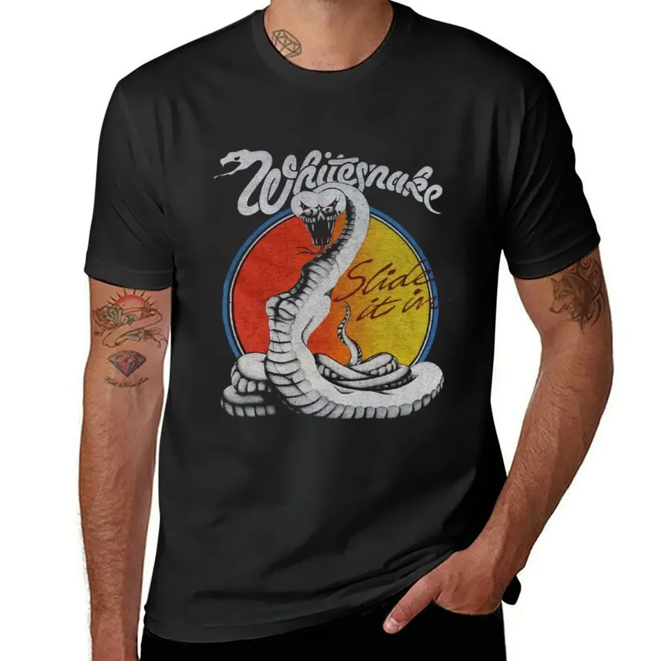 Whitesnake Album 2020 Atlinded T-Shirt Blanks Vintage Clothes Anime Tshirt Pánska grafika tričko