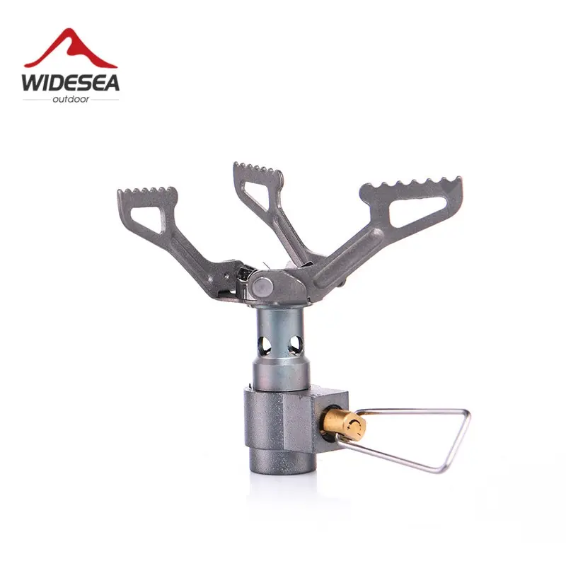 Widesea Titanium Mini plynový horák kemping kachle vonkajšie prenosný ohrievač varič prežitie prežitie pec pikniku piknik